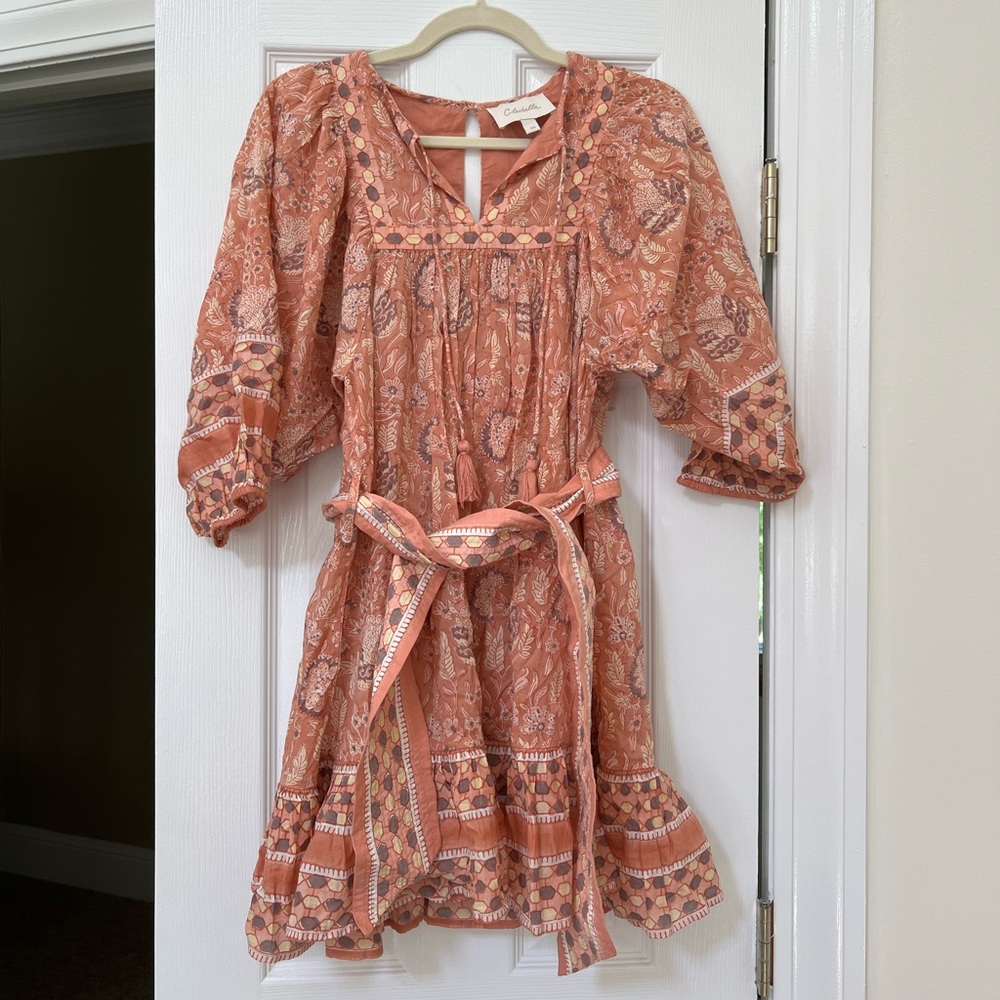 Cleobella Magdalena Dress with matching hair scarf